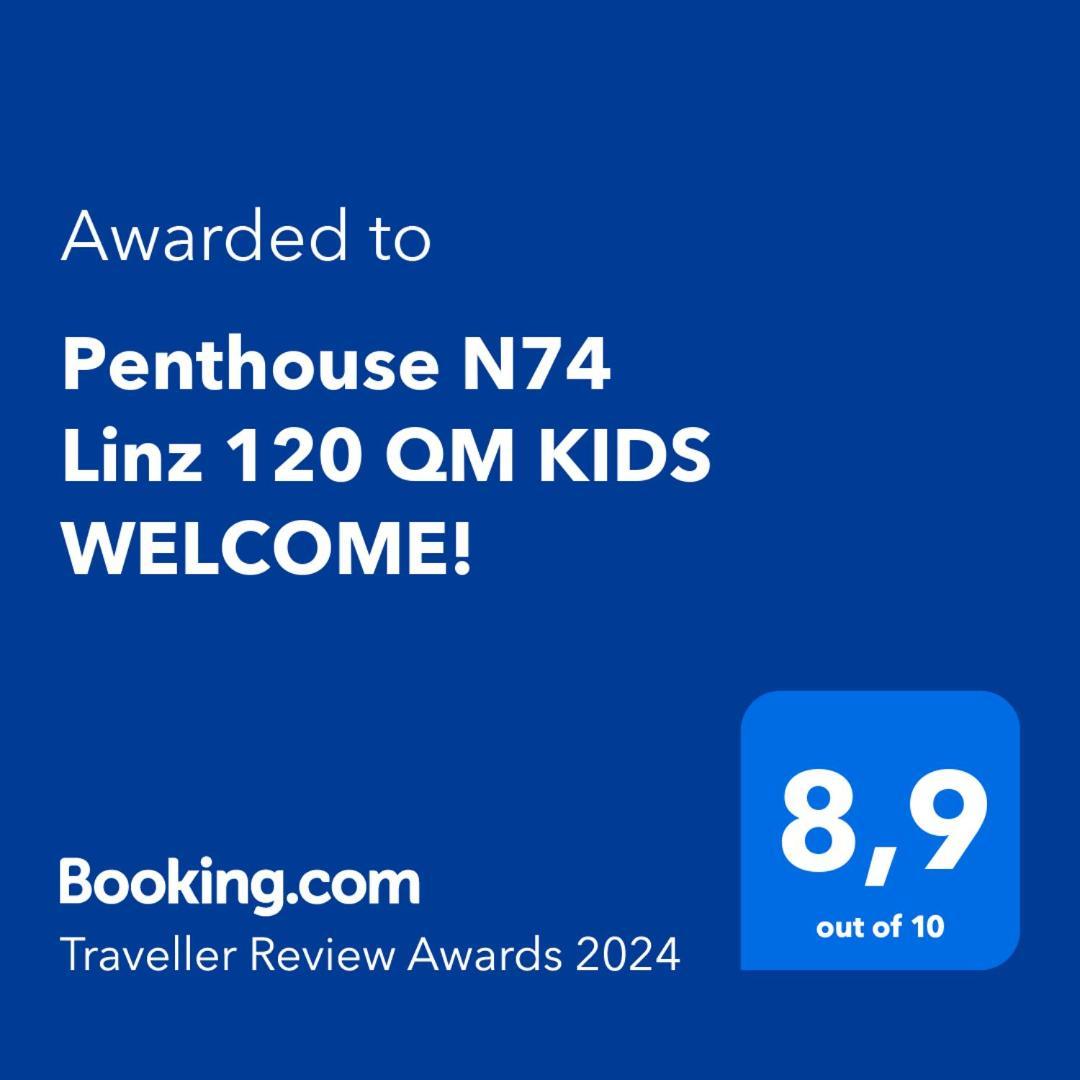 Penthouse N74 Linz 120 Qm Kids Welcome! Eksteriør bilde